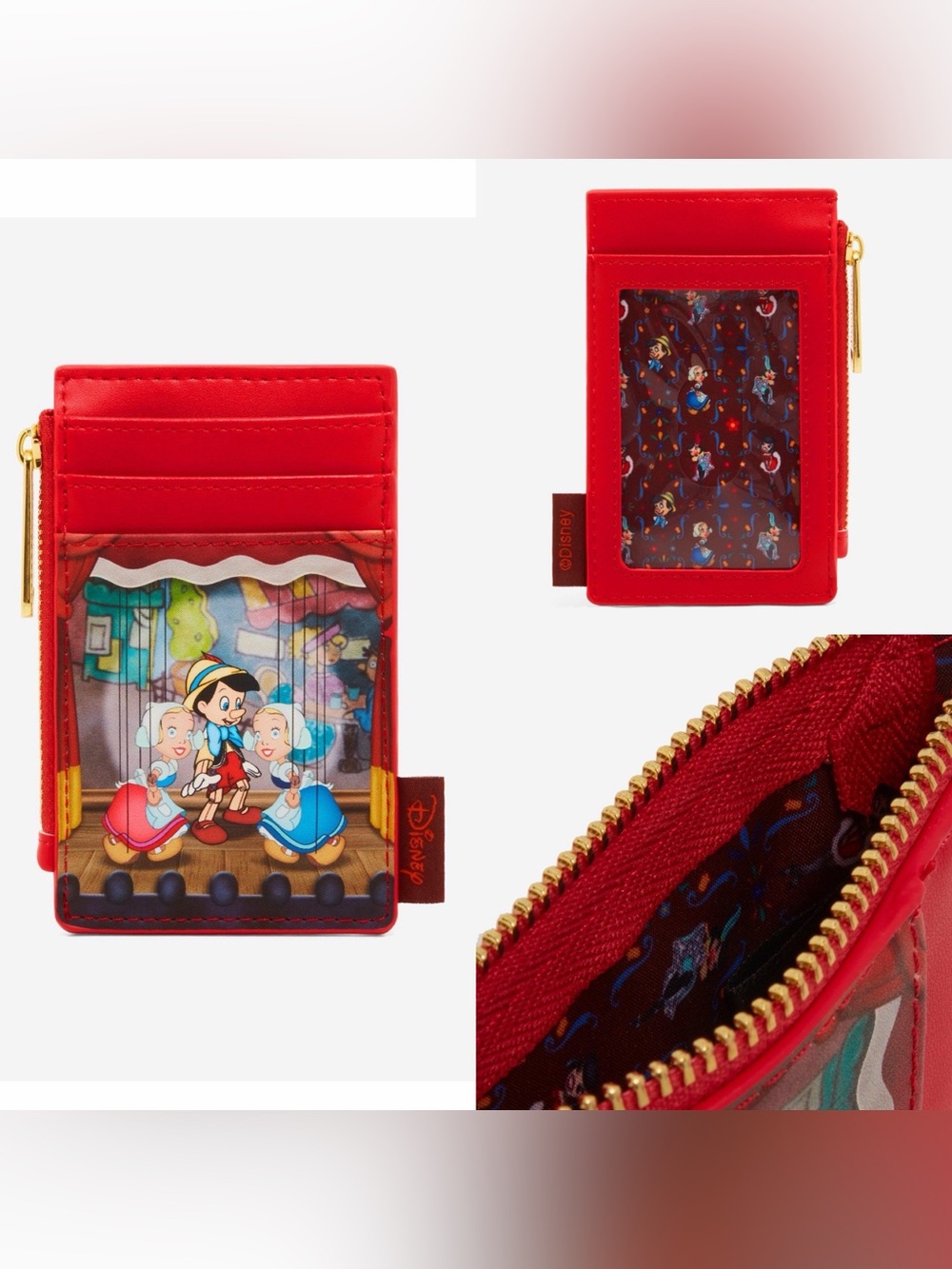 NWOT Loungefly Disney Pinocchio Marionette
Cardholder